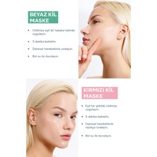 Akne, Gözenek ve Siyah Noktalara Karşı Maske Arındırıcı İkilisi Hassas, Karma,Yağlı cilt 100 ml