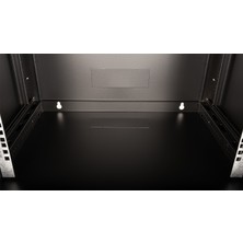 Lande - 6u 19" Duvar Tipi Rack Kabinet – Genişlik: 600 mm | Derinlik: 450 mm – Siyah