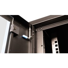 Lande - 6u 19" Duvar Tipi Rack Kabinet – Genişlik: 600 mm | Derinlik: 450 mm – Siyah