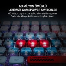 Gamepower Sense Tkl Rgb Wireless/bluetooth/kablolu Mekanik Red Switch Gaming Klavye