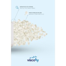 Ortopedik Yastık Kapitoneli Microfiber Kumaşlı Visco Parçacık Dolgulu - 60 x 40 x 13 cm Yeşil Biyeli