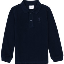 U.S. Polo Assn. Erkek Çocuk Lacivert Basic Sweatshirt 50289141-VR033