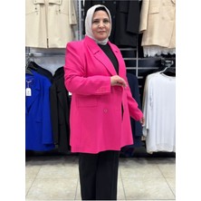 Dört Düğmeli Blazer Ceket