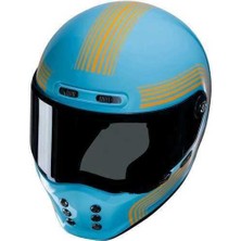 Hjc V10 Fonı Mc27 Kapalı Kask