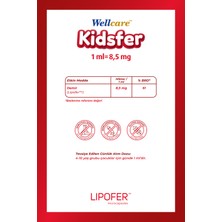 Wellcare Kidsfer Demir Damla 30 ml