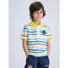 Çocuk Trıbun 6 Renk Logolu Polo