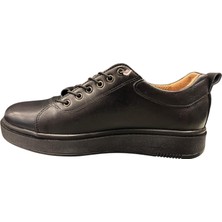 Flies Marka Siyah Lastikli Sneakers Erkek Ayakkabı