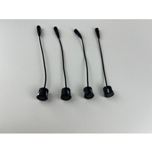 UNIQUE ® Park Sensörü Ses İkazlı Tip 19 mm Siyah Sensör