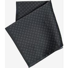 Altınyıldız Classics Desenli Mendil Siyah Renk Polyester Şık Tasarım