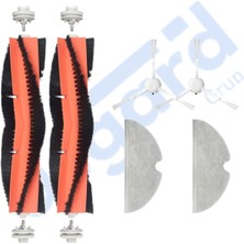 Asgard Grup Dreame F9 - Z10 Pro Uyumlu 2 Ana Fırça 2 Yan Fırça 2 Mop