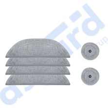 Asgard Grup Roborock S8 Maxv Ultra Uyumlu  4 Mop 2 Yan Mop