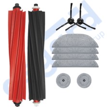Asgard Grup Roborock S8 Maxv Ultra Uyumlu  1 Ana Fırça 2 Yan Fırça 4 Mop 2 Yan Mop