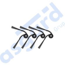 Asgard Grup Roborock Saros 10- Saros 10r Uyumlu 4 Yan Fırça