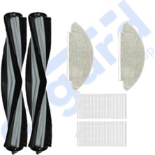 Asgard Grup Viomi V5 – V5 Pro – Alpha 2 Pro Uyumlu 2 Ana Fırça 2 Filtre 2 Mop