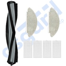 Asgard Grup Viomi V5 – V5 Pro – Alpha 2 Pro Uyumlu 1 Ana Fırça 4 Filtre 2 Mop