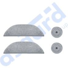 Asgard Grup Roborock S8 Maxv Ultra Uyumlu  2 Mop 2 Yan Mop