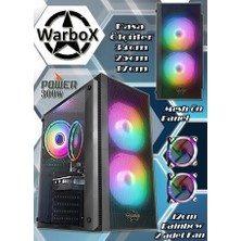 Warbox Dook I3 9100 TURBO:4.20GHZ 16GB Ram 240GB SSD 250GB HDD R7 240-4GB E.kartı 22 Masaüstü Bilgisayar