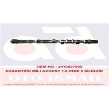 Gemsaft HIACC01 Eksantrik Mili Accent Admire Getz 1.5 Crdı 3cyl D3EA