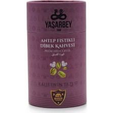 YAŞAR BEY MARDİN SPECİAL ANTEP FISTIKLI DİBEK KAHVESİ 400 GR [ÖĞÜTÜLMÜŞ FISTIK PARÇACIKLI]-(HEDİYELİK KUTU)