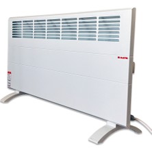 MAKTEK 1500 Watt Elektrikli Panel Konvektör Isıtıcı Manuel (Ayaklar,askı Aparatı Dahil)