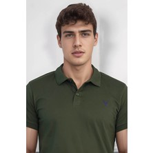 Velvarde Polo Yaka Tshırt Haki (1815)