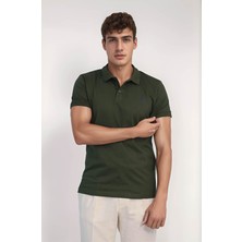 Velvarde Polo Yaka Tshırt Haki (1815)
