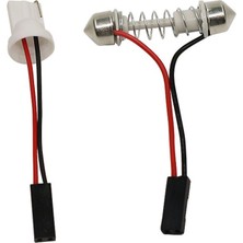 Dadata 48 Smd Cob LED T10 4W 12V Beyaz Işık Araba Iç Panel Işıkları Tavan Lambası Ampulü (Yurt Dışından)