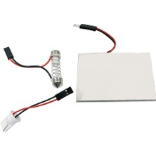 Dadata 48 Smd Cob LED T10 4W 12V Beyaz Işık Araba Iç Panel Işıkları Tavan Lambası Ampulü (Yurt Dışından)