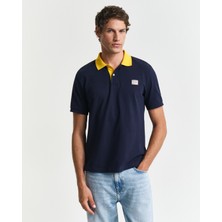 Gant Erkek Lacivert Regular Fit Polo 2014023.433