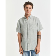 Gant Erkek Yeşil Regular Fit Düğmeli Yaka Gömlek 3250077.362