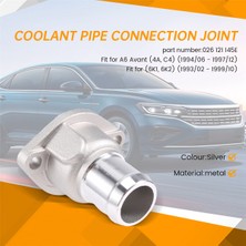 Dadata Radyatör Soğutma Hortumu Bağlantı Flanşı 026 121 145E Golf A6 Seat J Etta Santana Scirocco Passat B3 B4 Lupo Caddy Için (Yurt Dışından)