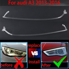 Dadata Audi A3 2013-2015 Için Drl Gündüz Farları Kılavuz Plaka Gündüz Çalışan Işık Tüpü Araba Gündüz Çalışan Işık Şeridi (Yurt Dışından)
