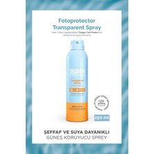 Isdın Fotoprotector Transparent Spray Wet Skin SPF50 250ML | Güneş Koruyucu