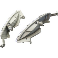 Dadata Çift Araba Drl Sis Lambası Dönüş Sinyali Opel Vauxhall Astra Mk6 2012-2015 Gündüz Çalışan Işık Tampon Lambası (Yurt Dışından)
