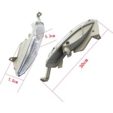 Dadata Çift Araba Drl Sis Lambası Dönüş Sinyali Opel Vauxhall Astra Mk6 2012-2015 Gündüz Çalışan Işık Tampon Lambası (Yurt Dışından)