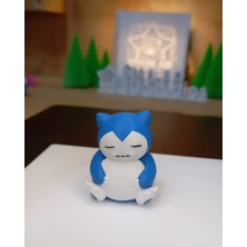 Snorlax 3 Boyutlu Figür(3 Lü Set)