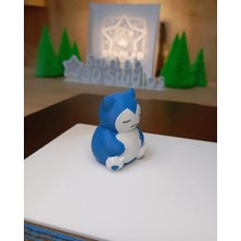 Snorlax 3 Boyutlu Figür(3 Lü Set)