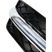 Dadata Araba LED Sis Lambası Drl Gündüz Farı Mercedes Benz Için W204 C-Class C300 C280 Spor 2013-2014 Sol (Yurt Dışından)