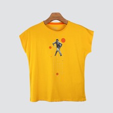 Funnyman Kadın Baskılı T-Shirt