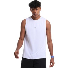 Gifu Erkek Beyaz Koşu Eşofman Üstü 25YE008-BYZ