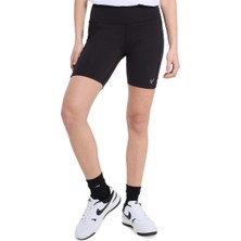 Lida Biker Kadın Siyah Koşu Tayt 25YK006-SYH