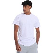 Ognian3 Erkek Beyaz Günlük Stil T-Shirt 25YE021-BYZ