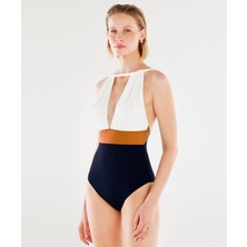 Dekolteli Halter Yaka Mayo