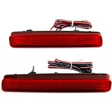 Dadata Araba LED Arka Tampon Reflektör Fren Lambası Kuyruk Lambası Toyota Noah Voxy 80 Pruis 40 (Yurt Dışından)