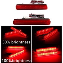 Dadata Araba LED Arka Tampon Reflektör Fren Lambası Kuyruk Lambası Toyota Noah Voxy 80 Pruis 40 (Yurt Dışından)