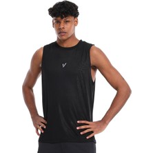 Gifu Erkek Siyah Koşu Eşofman Üstü 25YE008-SYH