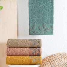 Schafer Home Dolce Jakarlı Havlu 70X140-YEŞIL