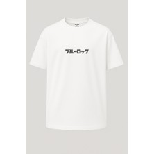 Nirvoda Oversize Bachira ve Isagi Blue Lock Baskılı Unisex Tişört