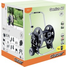 Claber 8862 Genius 60 Hortum Makarası