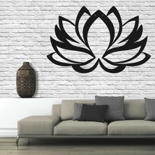 Dekadron Lotus Çiçeği Metal Tablo